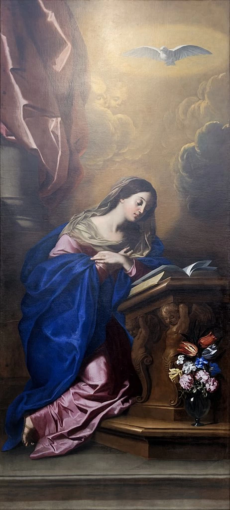 Nicolas Regnier - La Vergine dell'annunciazione